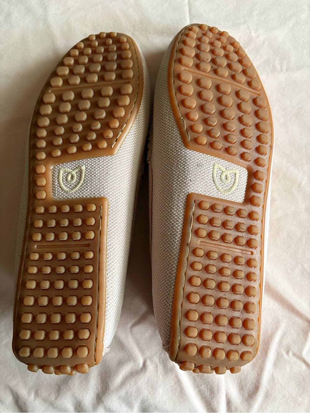 Rothy's Light Pink Knit Penny Loafers - Picture 2 of 5